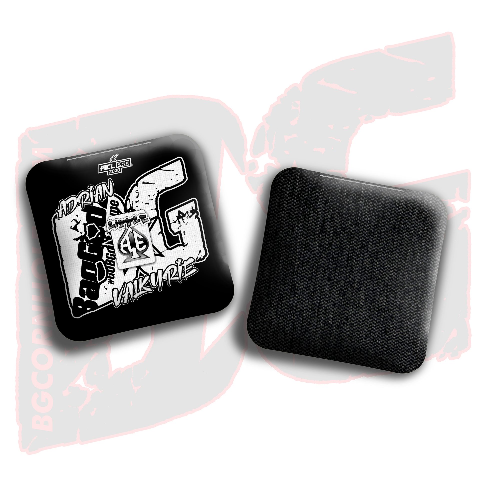 2026 BG Multiple Bag Models  - "Adrian Clark” - ACL Pro Stamped Cornhole Bags - SET OF 4 BAGS
