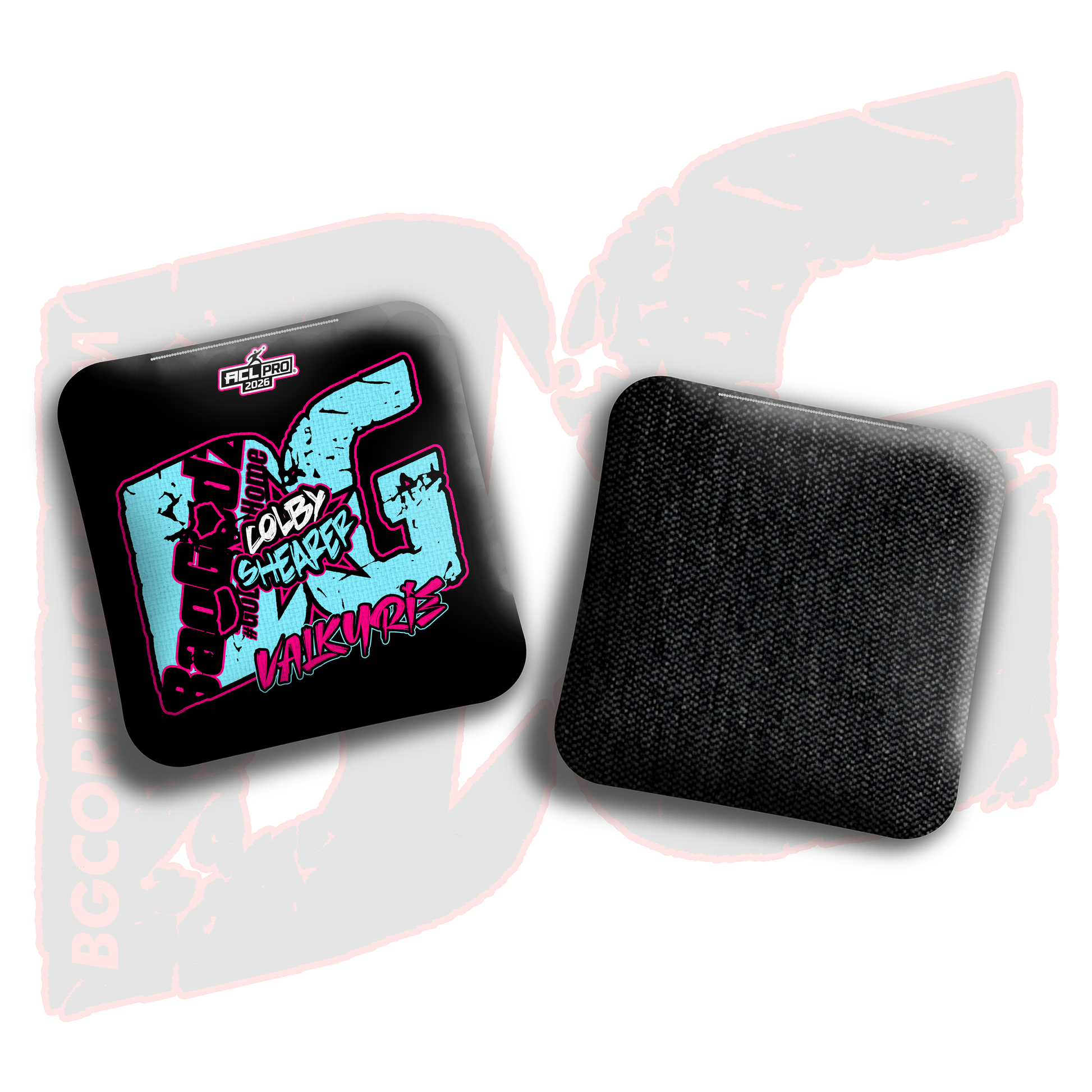 2026 BG Multiple Bag Models  - "Colby Shearer” - ACL Pro Stamped Cornhole Bags - SET OF 4 BAGS
