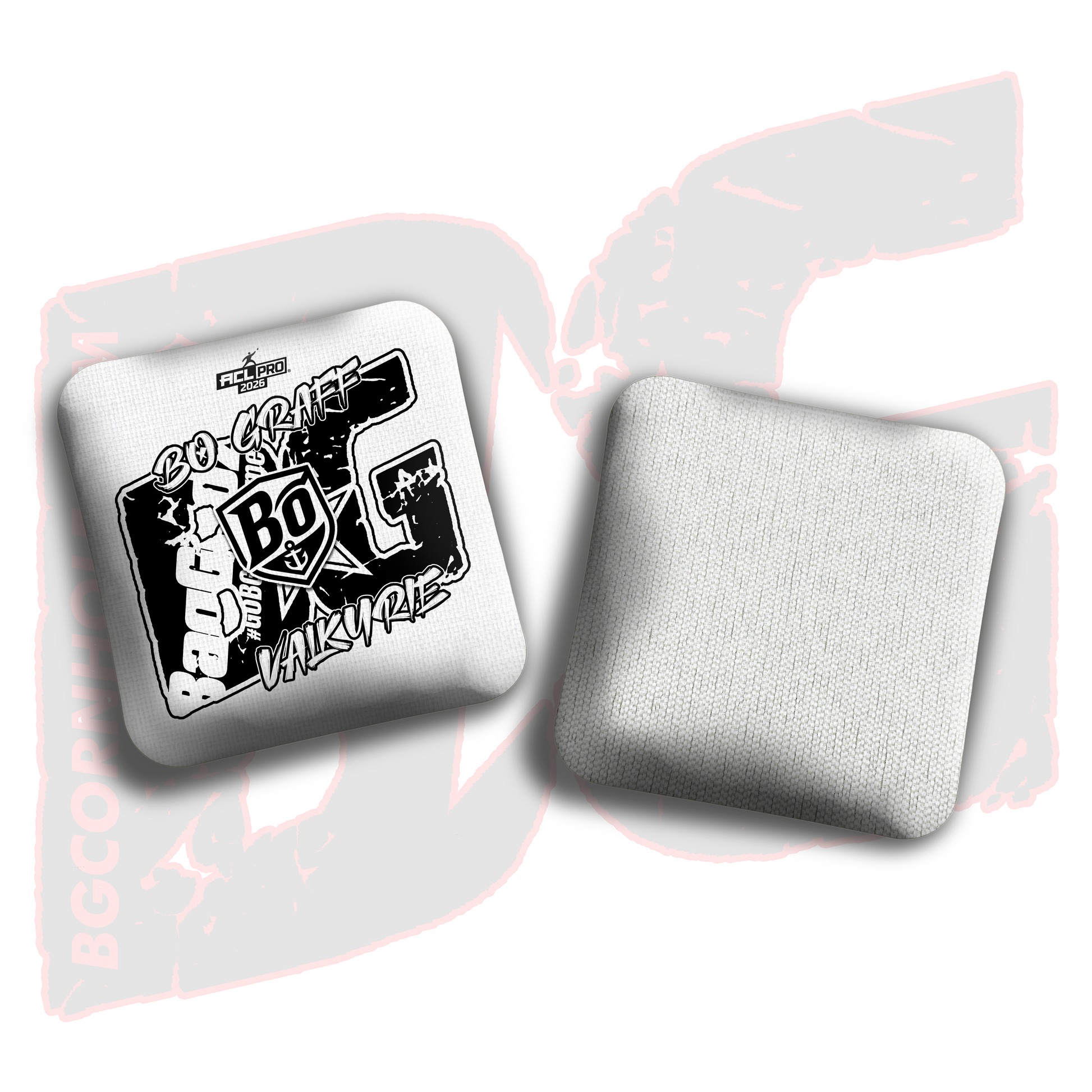 2026 BG Multiple Bag Models  - "Bo Graff” - ACL Pro Stamped Cornhole Bags - SET OF 4 BAGS