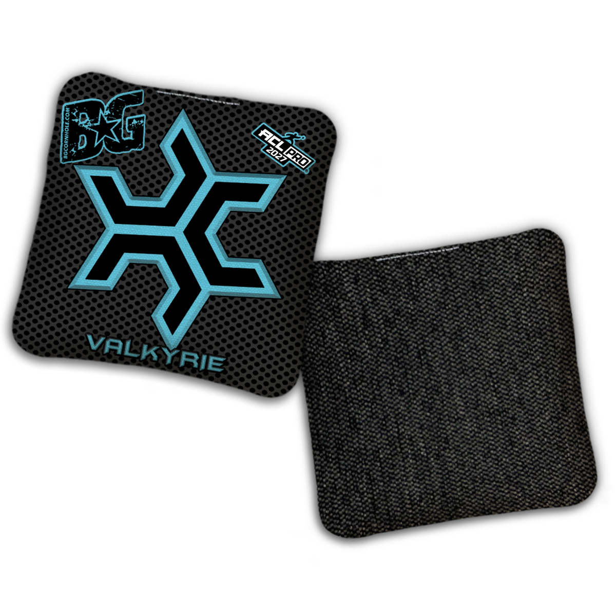 2027 Multiple Bag Models  "CaddySack Carbon Fiber” Collab - ACL Pro Stamped Cornhole Bags - SET OF 4 BAGS