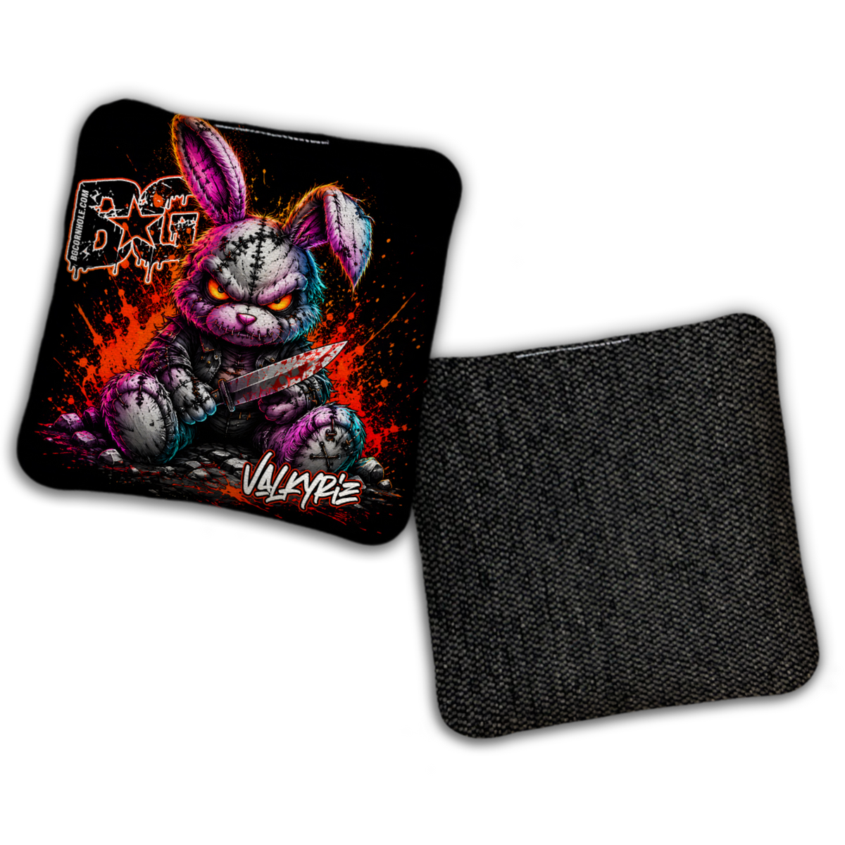 UNSTAMPED - BG Multiple Bag Models "BAD BUNNY" - Cornhole Bags - SET OF 4 BAGS