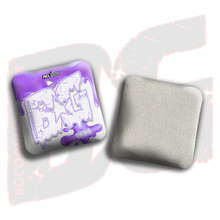 Load image into Gallery viewer, BG Multiple Bag Models - &quot;Drip&quot; - 4&quot; ACL Mini Stamped Cornhole Bags- Set of 4 Bags