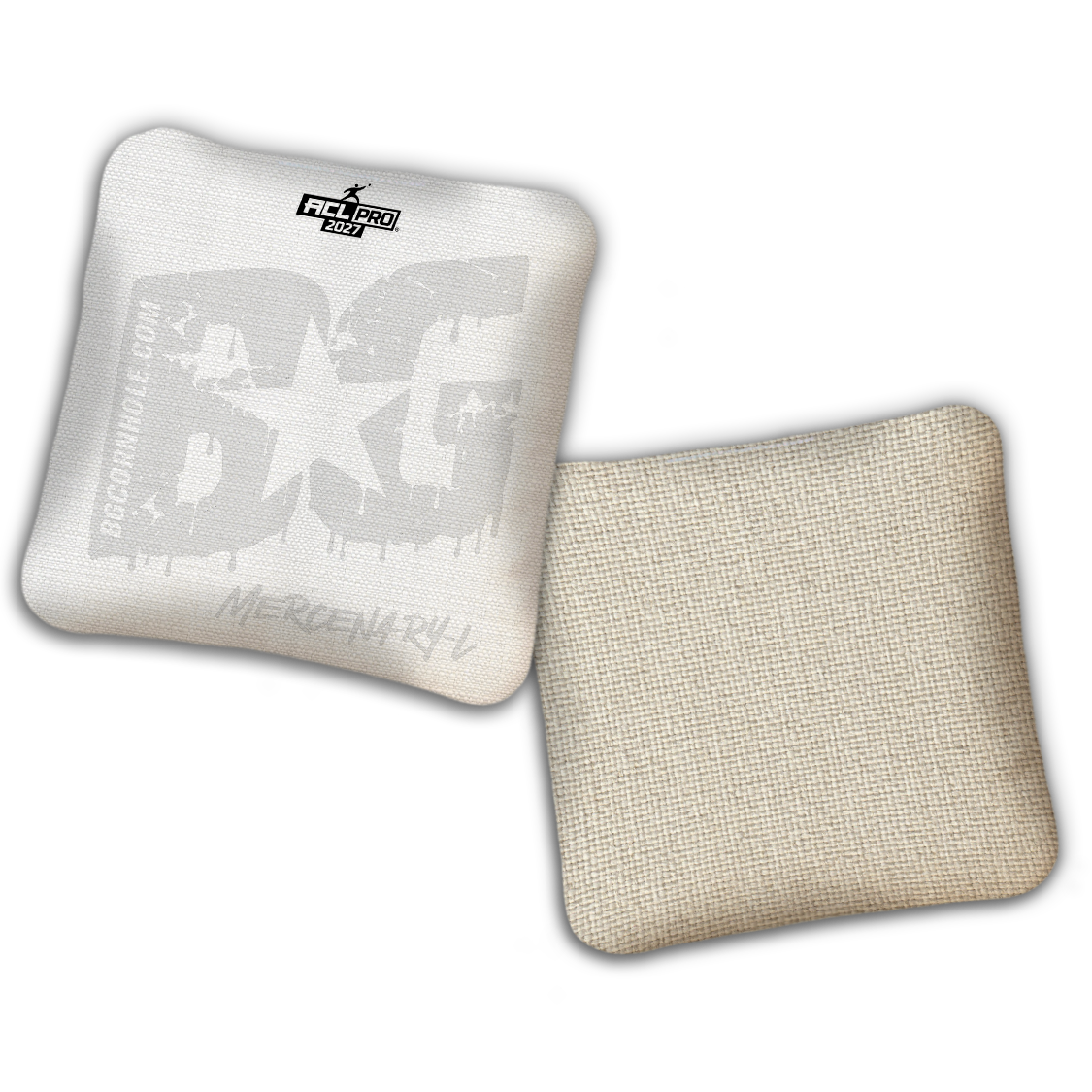 2027 BG Multiple Bag Models "Whiteout" - ACL Pro Stamped Cornhole Bags - SET OF 4 BAGS