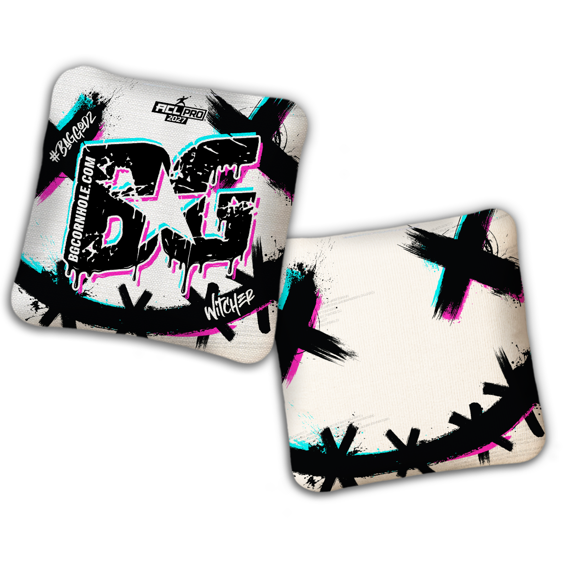 2027 BG Multiple Bag Models "WHY SO SERIOUS" - ACL Pro Stamped Cornhole Bags - SET OF 4 BAGS