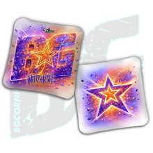 Load image into Gallery viewer, 2026 BG Multiple Bag Models "Fracture" - ACL Pro Stamped Cornhole Bags - SET OF 4 BAGS