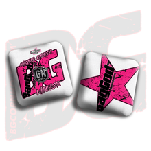 Load image into Gallery viewer, 2026 BG Multiple Bag Models  - &quot;Mikayla Calvey” - ACL Pro Stamped Cornhole Bags - SET OF 4 BAGS