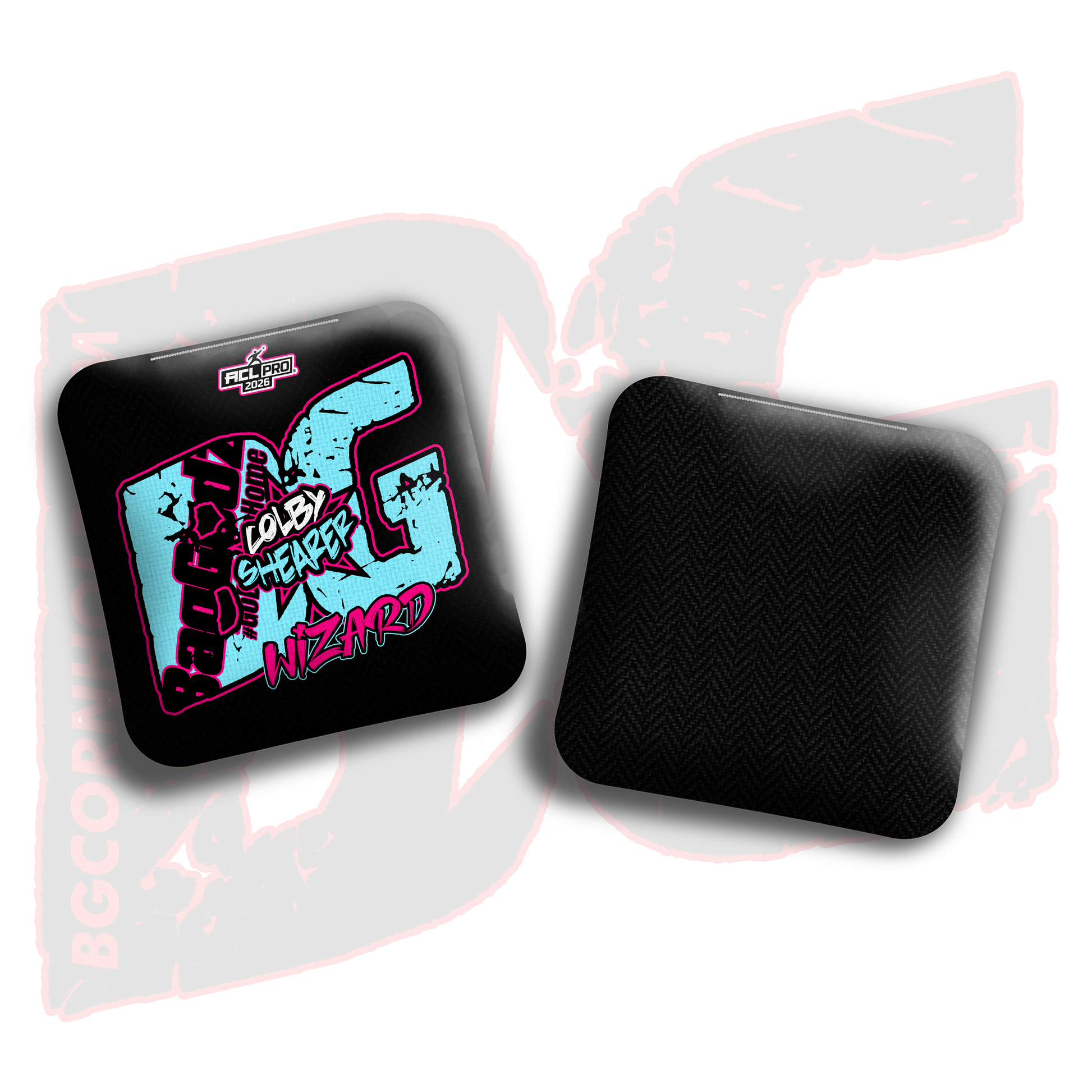 2026 BG Multiple Bag Models  - "Colby Shearer” - ACL Pro Stamped Cornhole Bags - SET OF 4 BAGS