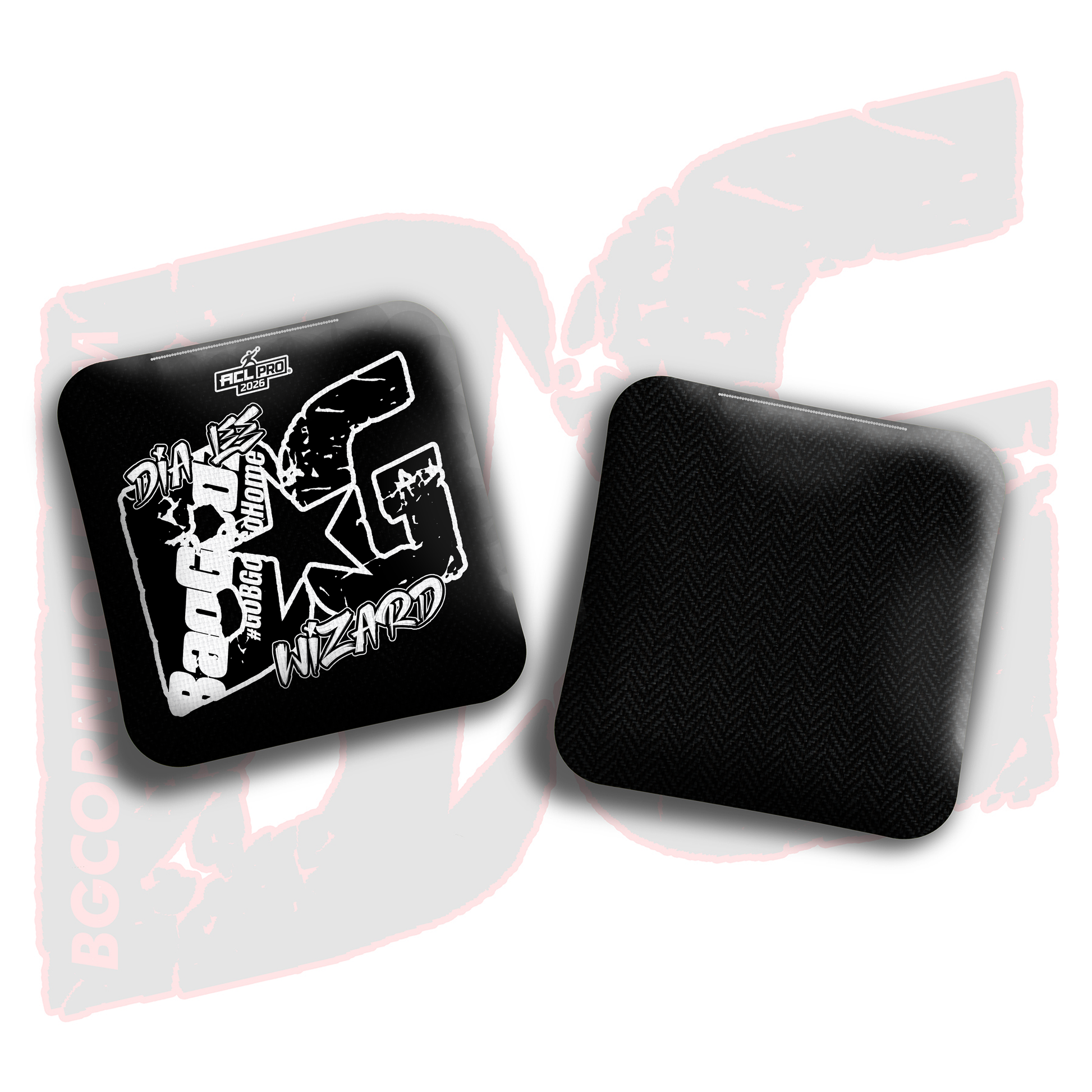 2026 BG Multiple Bag Models  - "Dia Lee” - ACL Pro Stamped Cornhole Bags - SET OF 4 BAGS