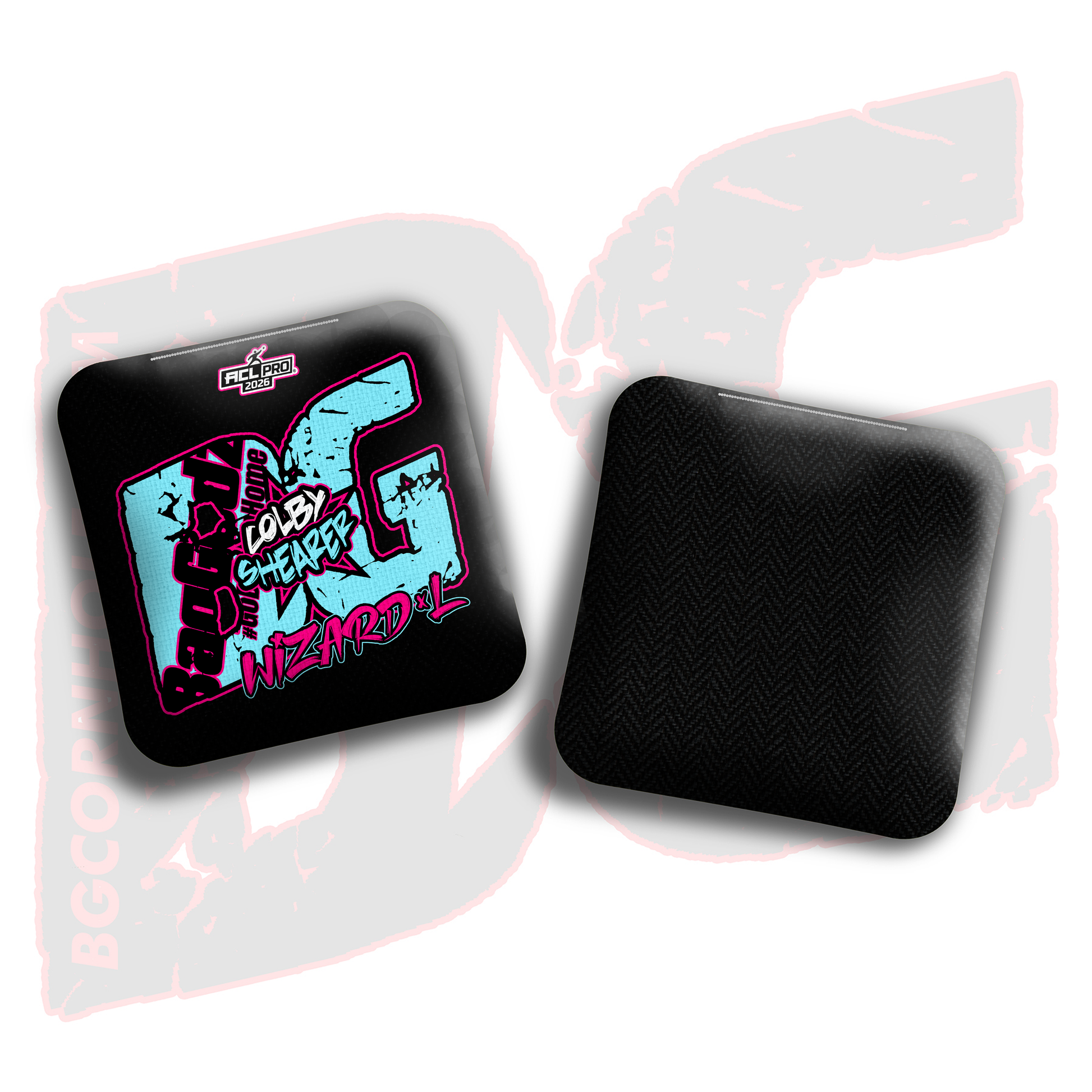 2026 BG Multiple Bag Models  - "Colby Shearer” - ACL Pro Stamped Cornhole Bags - SET OF 4 BAGS