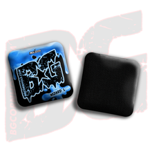 Load image into Gallery viewer, BG Multiple Bag Models - &quot;Drip&quot; - 4&quot; ACL Mini Stamped Cornhole Bags- Set of 4 Bags