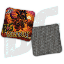Load image into Gallery viewer, 2026 Wizard L "Triple Crown JG Desperado” Collab - ACL Pro Stamped Cornhole Bags - SET OF 4 BAGS