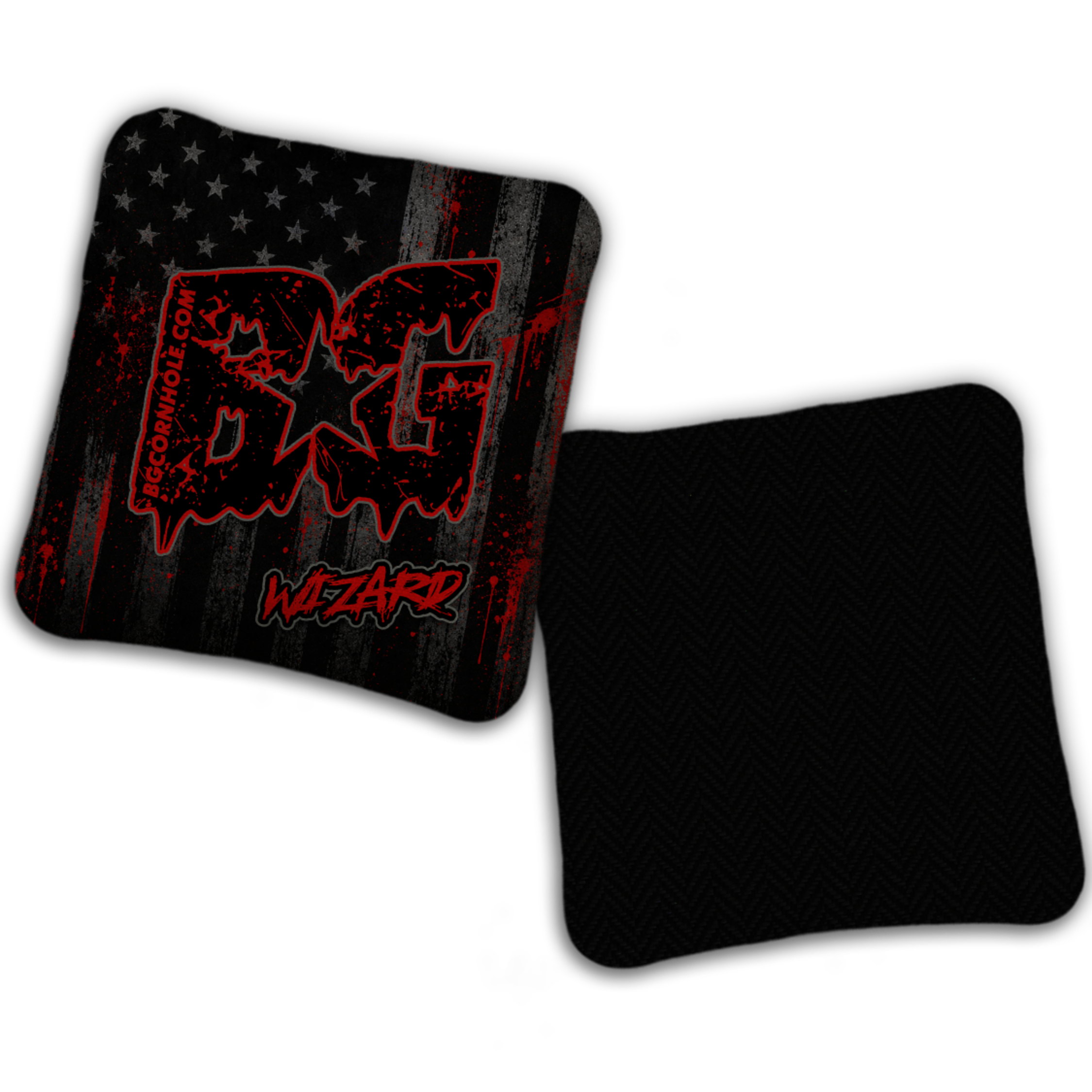UNSTAMPED - BG Multiple Bag Models "AMERICAN GRIT" - Cornhole Bags - SET OF 4 BAGS