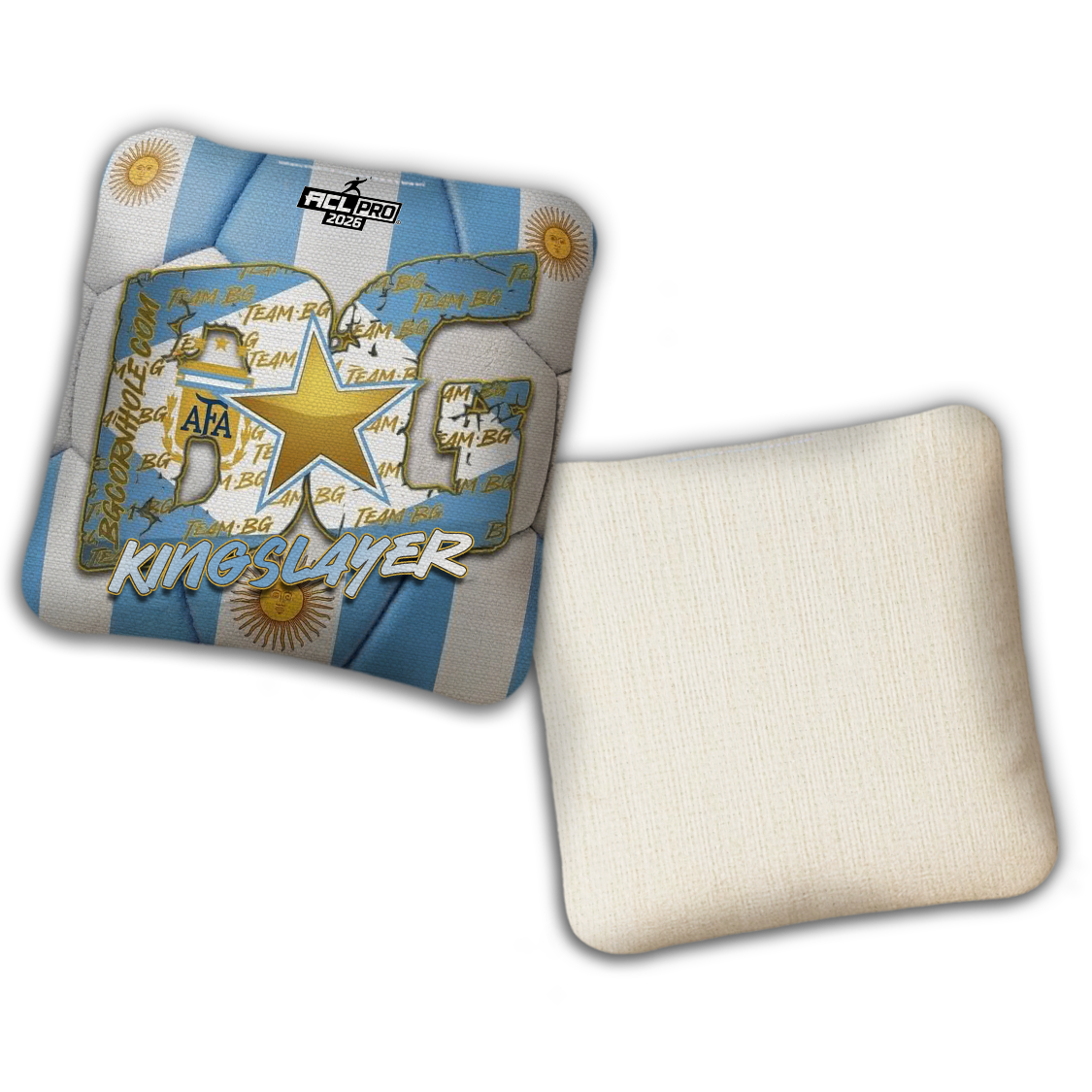 2026 Multiple Bag Models - "WORLD CUP" - ACL Pro Stamped Cornhole Bags - Set of 4 Bags