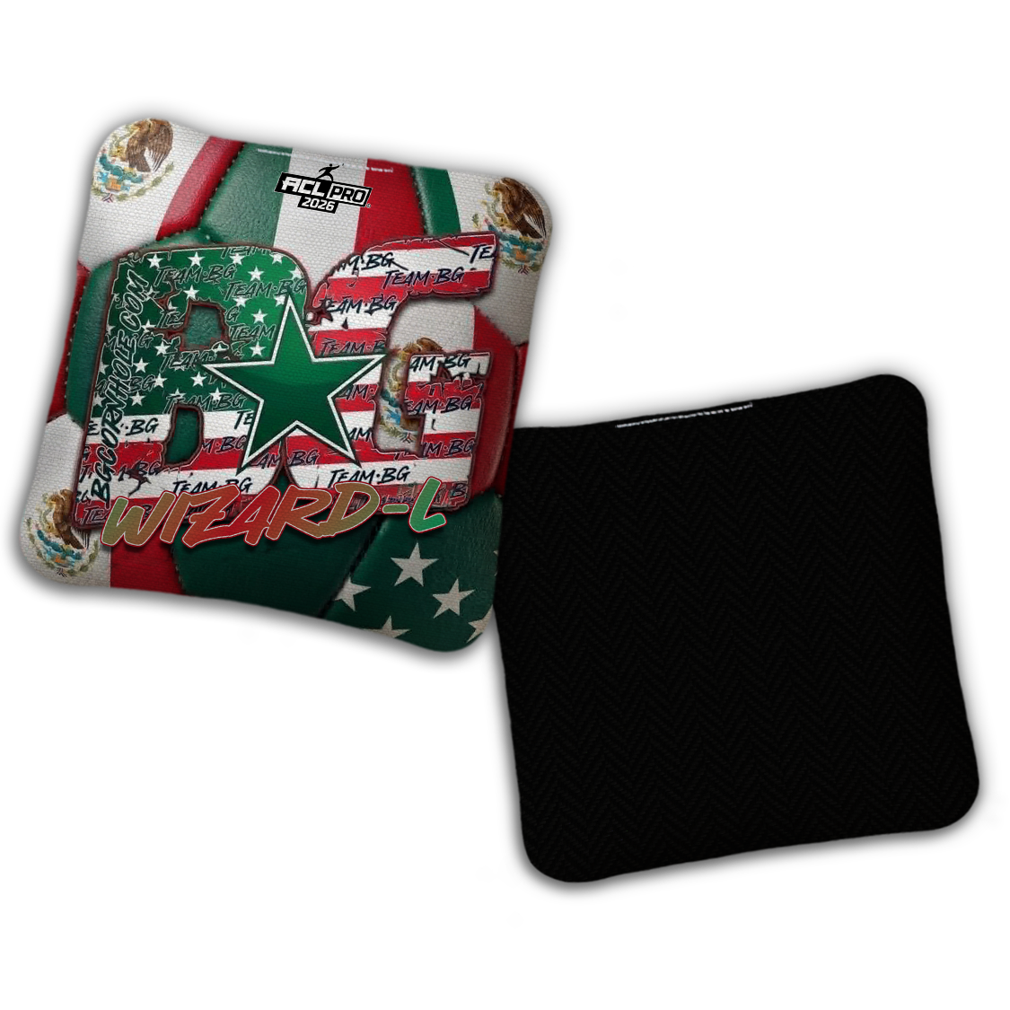 2026 Multiple Bag Models - "WORLD CUP" - ACL Pro Stamped Cornhole Bags - Set of 4 Bags
