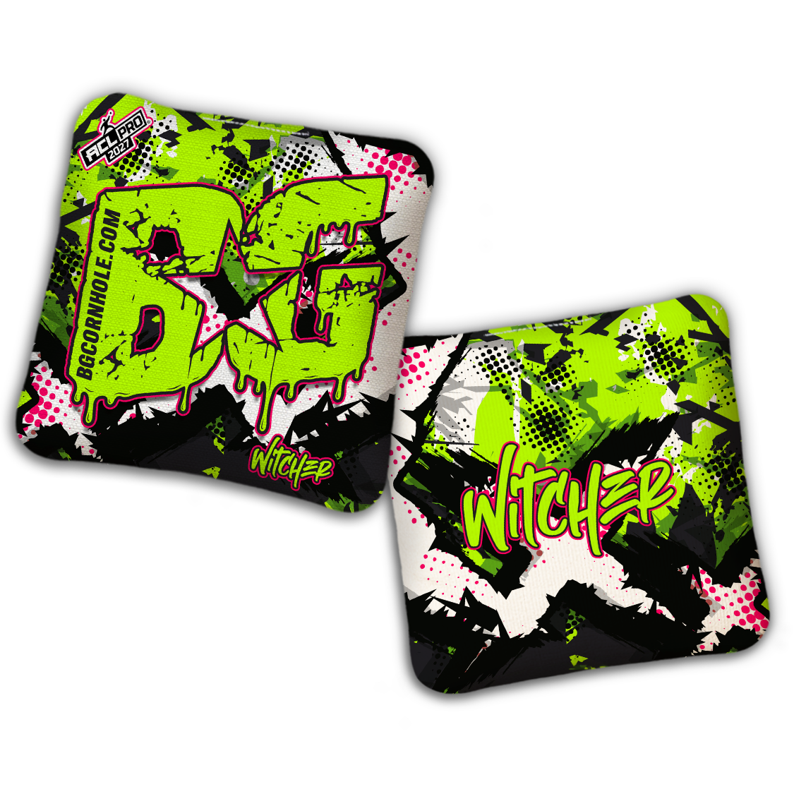 2027 BG Multiple Bag Models "X-STREME" - ACL Pro Stamped Cornhole Bags - SET OF 4 BAGS