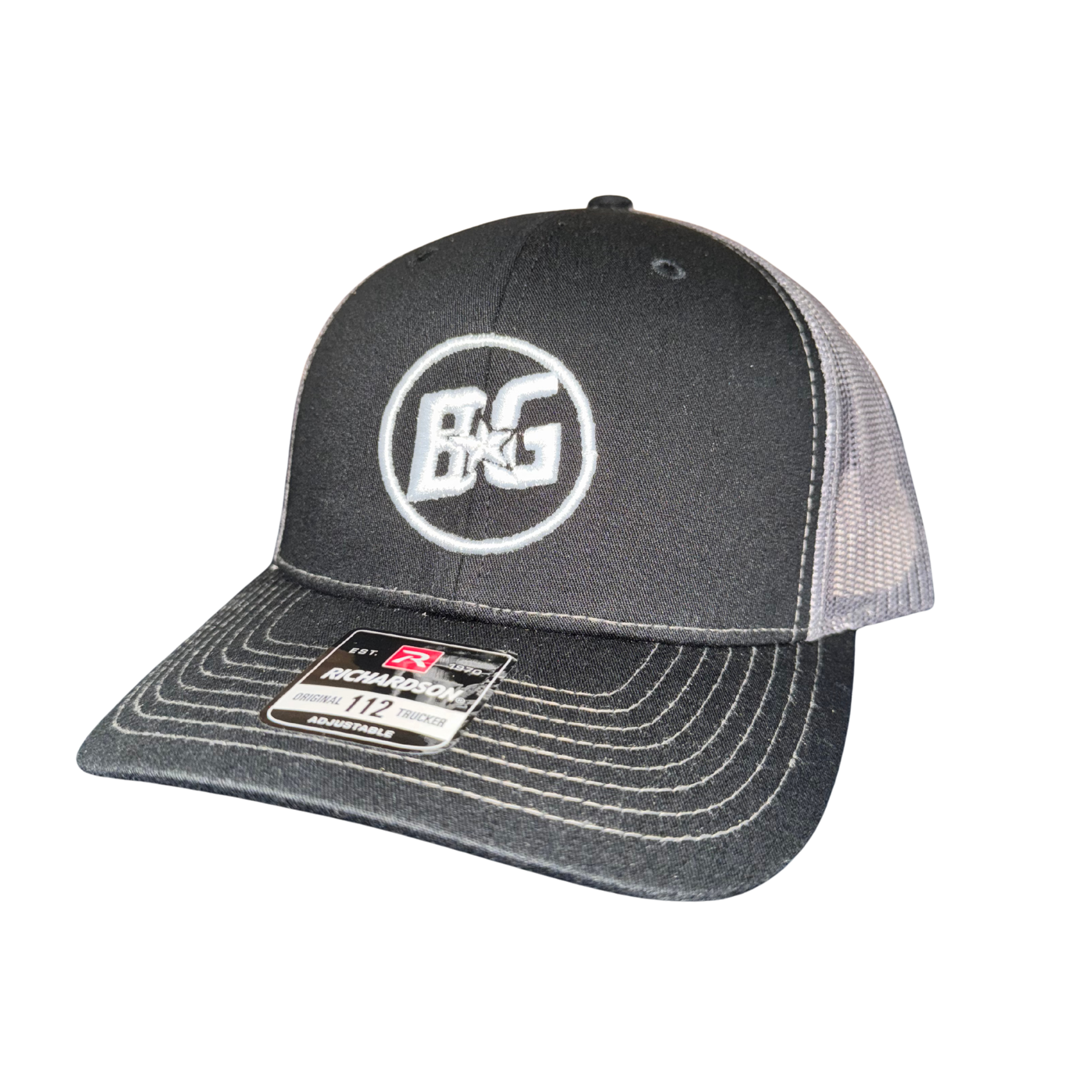 Black/Grey SnapBack Richardson 112 - Circle BG