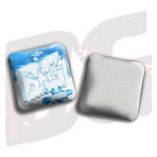 Load image into Gallery viewer, 2026 BG Omen &quot;Drip&quot; - ACL Pro Stamped Cornhole Bags - SET OF 4 BAGS