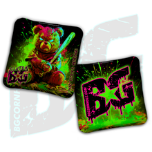 Load image into Gallery viewer, 2026 BG Clutch  - “Mad Teddy's Revenge” - Non Stamped Cornhole Bags - SET OF 4 bags