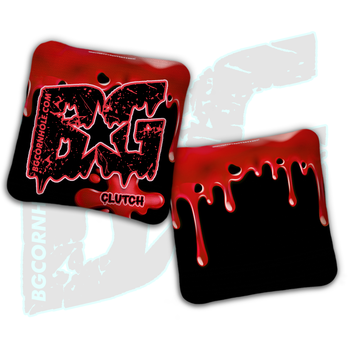 BG Clutch  - “Drip” - Non Stamped Cornhole Bags - SET OF 4 bags