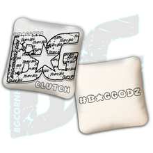 Load image into Gallery viewer, 2026 BG Clutch  - “Color Challenge” - Non Stamped Cornhole Bags - SET OF 4 bags