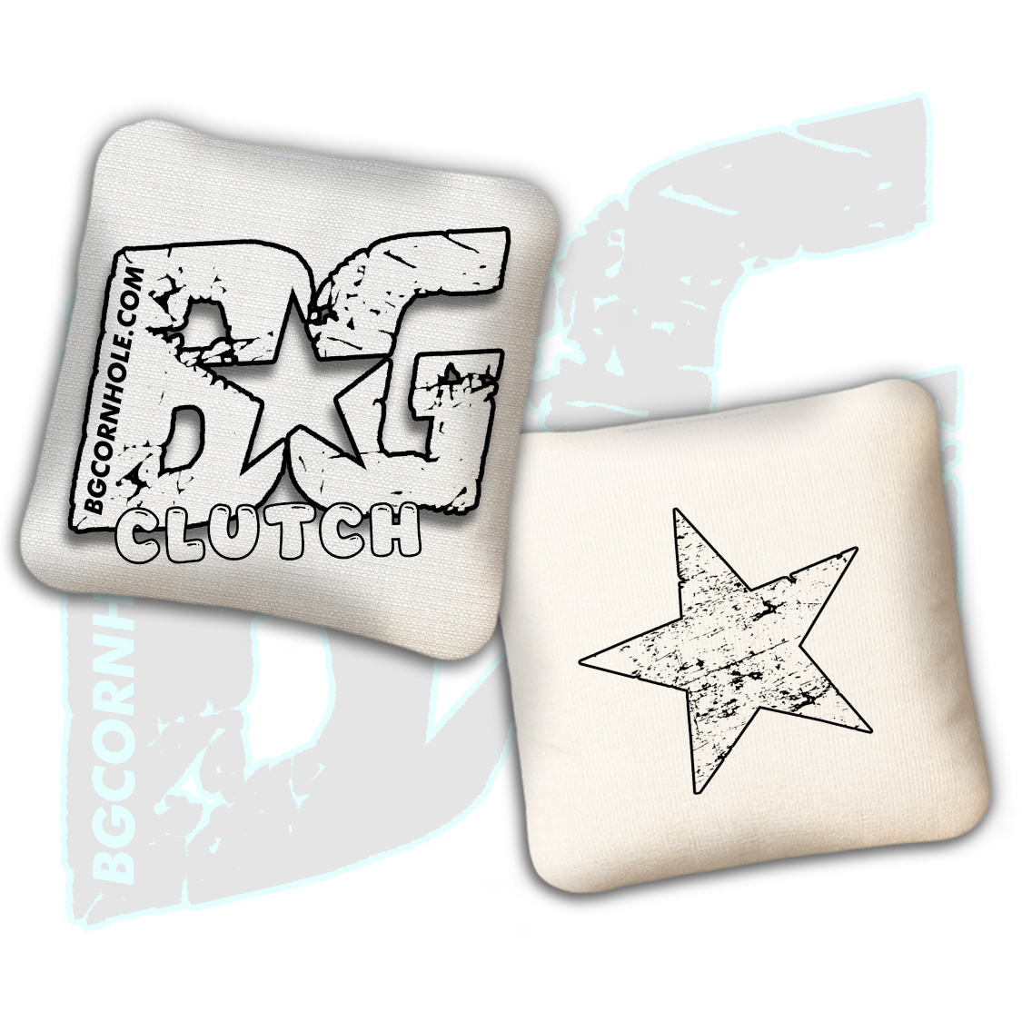BG Clutch  - “Color Challenge” - Non Stamped Cornhole Bags - SET OF 4 bags