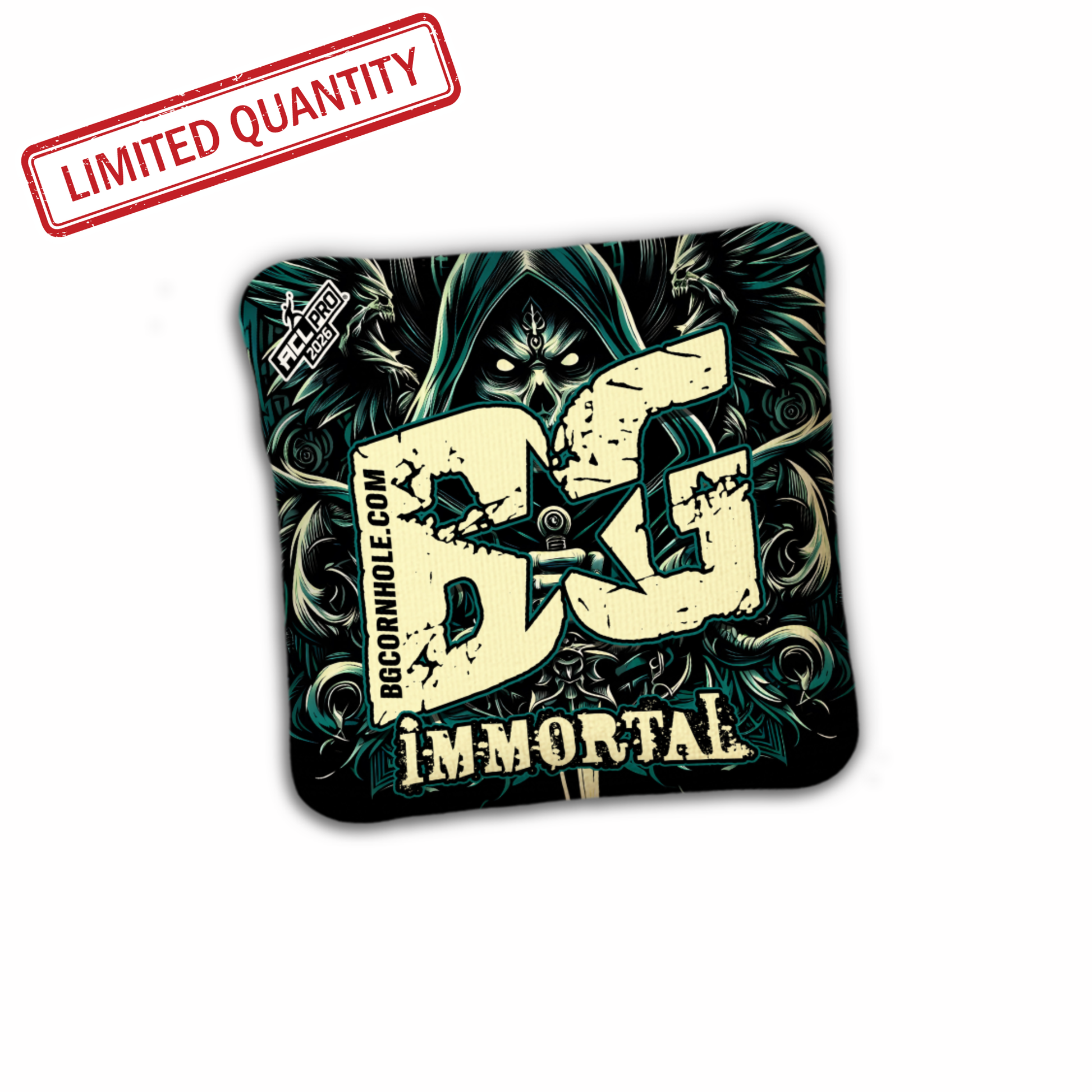 2026 BG IMMORTAL "SWORD" - ACL Pro Stamped Cornhole Bags - SET OF 4 BAGS