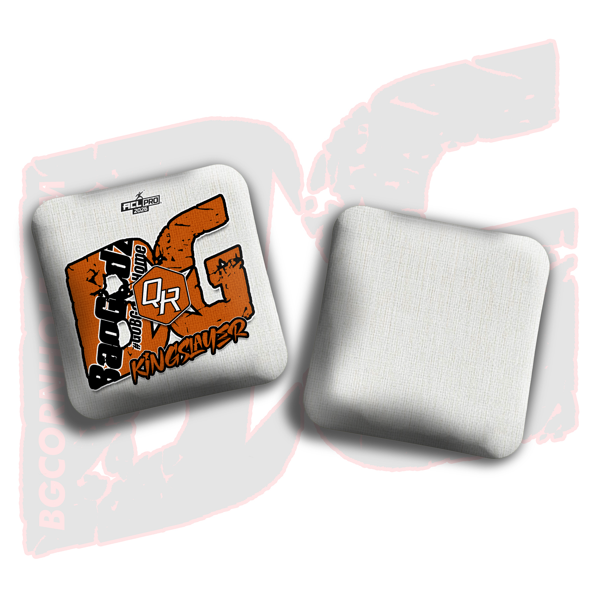 2026 BG Multiple Bag Models  - "Quinn Reeves” - ACL Pro Stamped Cornhole Bags - SET OF 4 BAGS