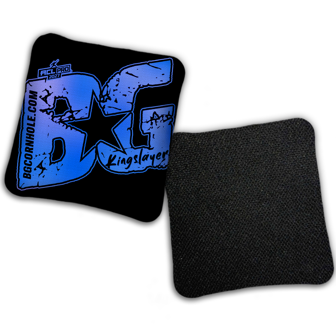 2027 BG Multiple Bag Models "BLACKOUT" - ACL Pro Stamped Cornhole Bags - SET OF 4 BAGS