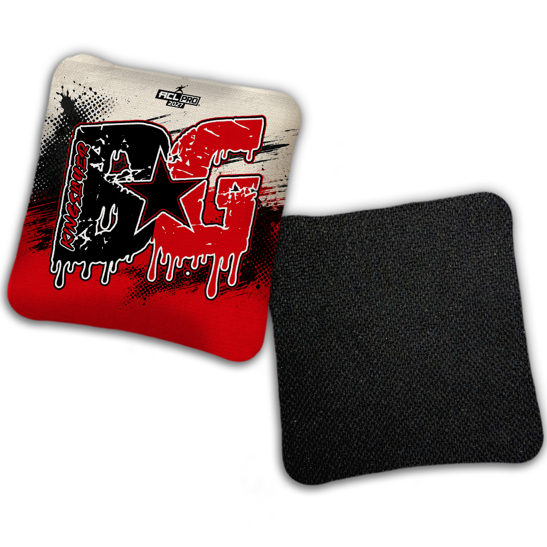 2027 BG Multiple Bag Models "GRUNGE" - ACL Pro Stamped Cornhole Bags - SET OF 4 BAGS