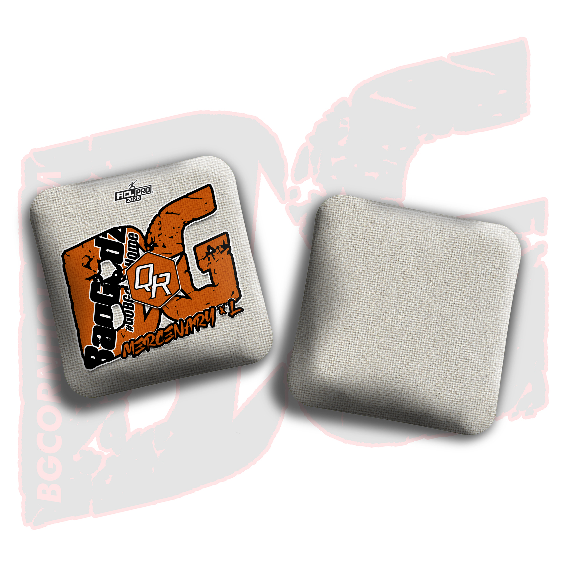2026 BG Multiple Bag Models  - "Quinn Reeves” - ACL Pro Stamped Cornhole Bags - SET OF 4 BAGS