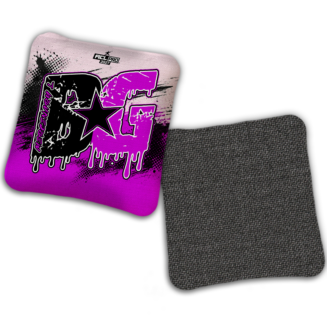 2027 BG Multiple Bag Models "GRUNGE" - ACL Pro Stamped Cornhole Bags - SET OF 4 BAGS