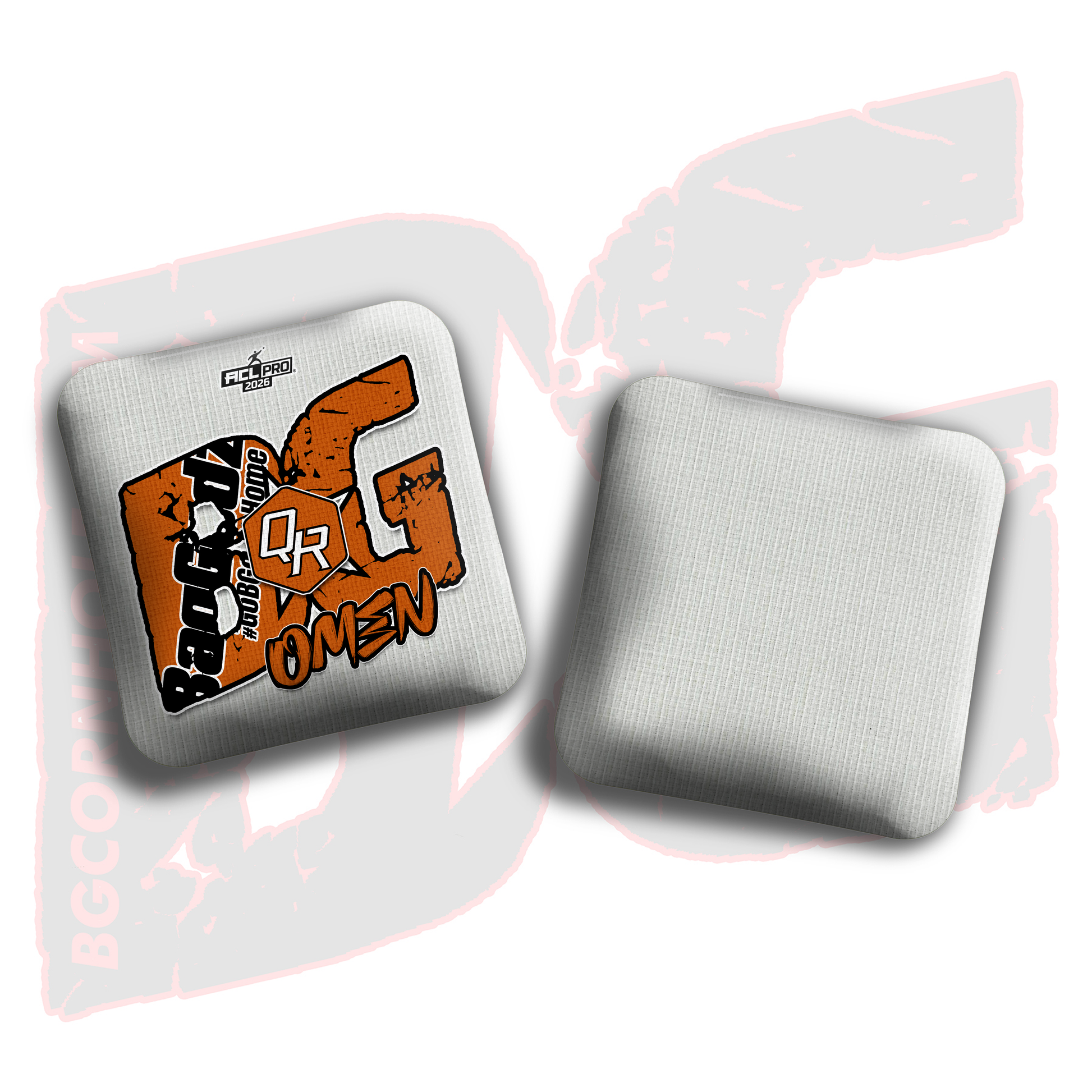 2026 BG Multiple Bag Models  - "Quinn Reeves” - ACL Pro Stamped Cornhole Bags - SET OF 4 BAGS