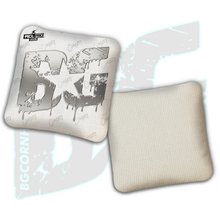 Load image into Gallery viewer, 2026 BG Multiple Bag Models &quot;White Liquid Gold&quot; - ACL Pro Stamped Cornhole Bags - SET OF 4 BAGS