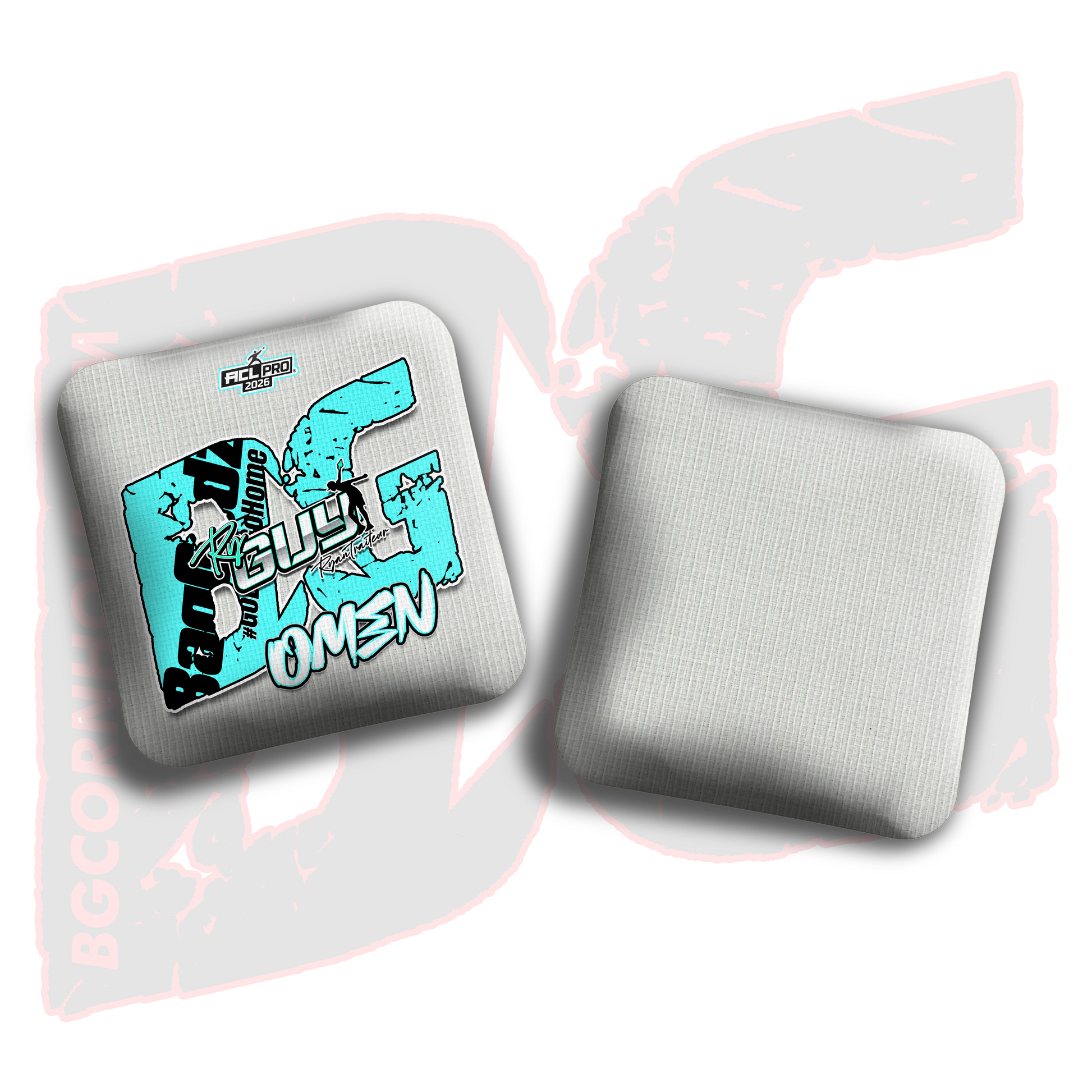 2026 BG Multiple Bag Models - "Ryan Traiteur” - ACL Pro Stamped Cornhole Bags - SET OF 4 BAGS