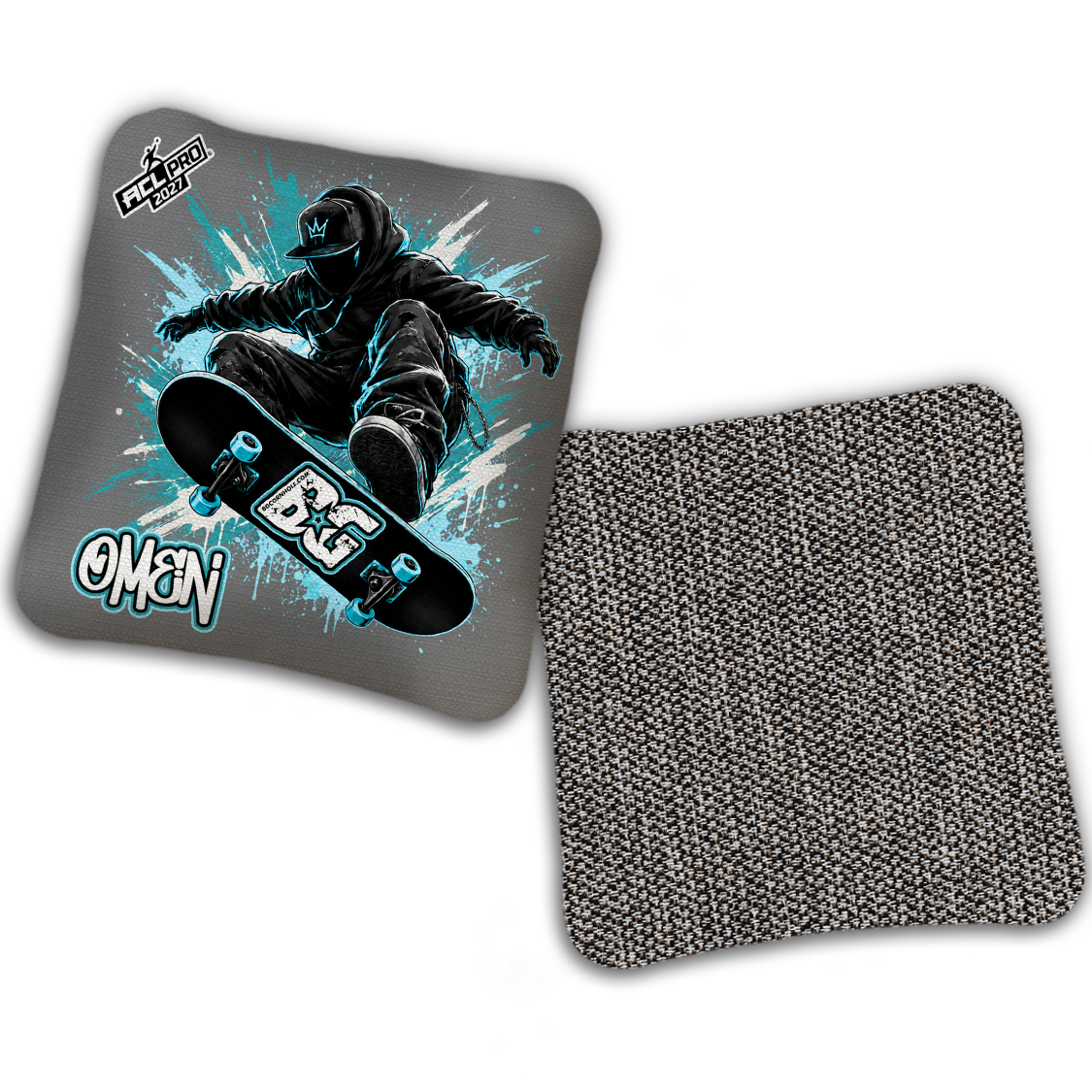 2027 BG Multiple Bag Models "BOARDGODZ" - ACL Pro Stamped Cornhole Bags - SET OF 4 BAGS