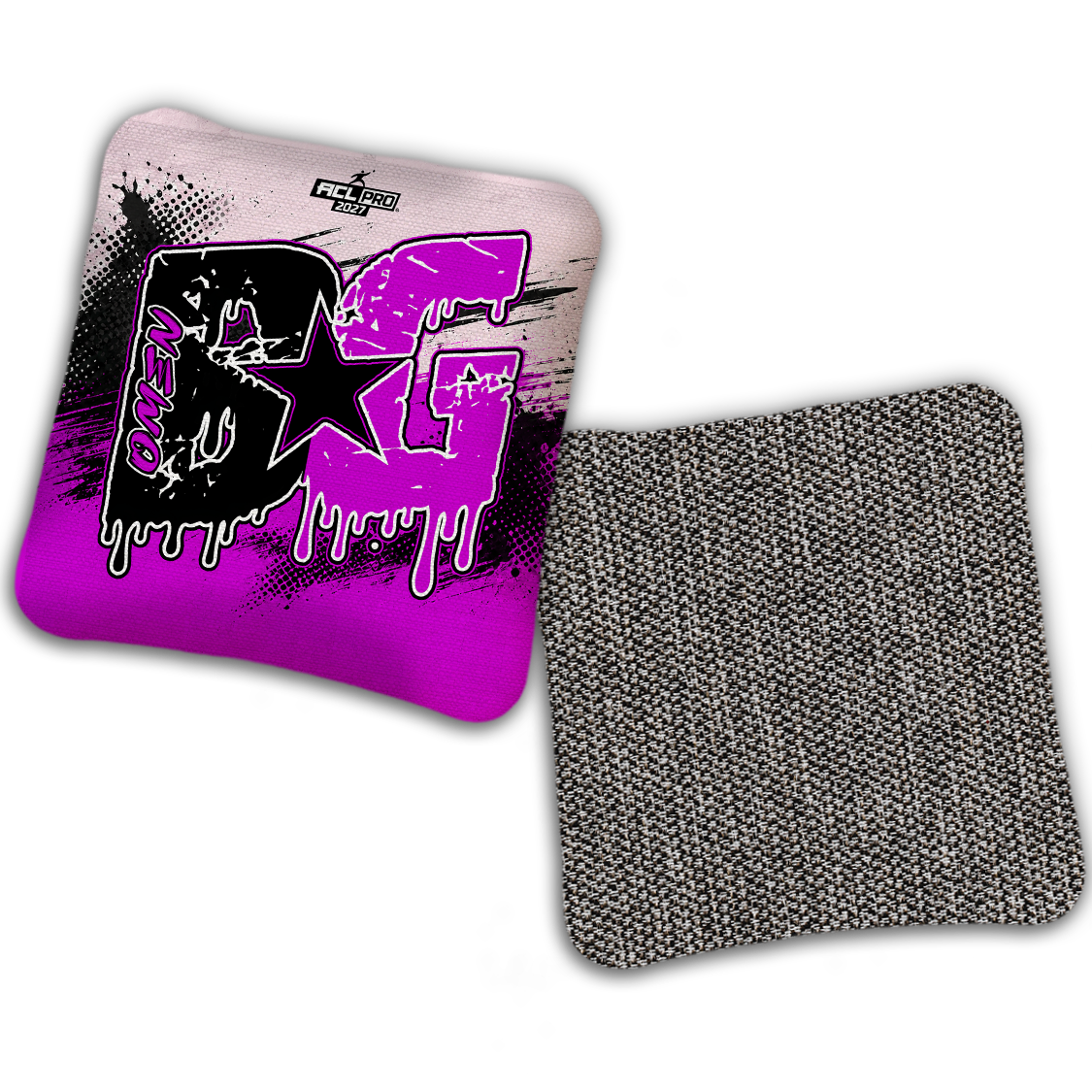 2027 BG Multiple Bag Models "GRUNGE" - ACL Pro Stamped Cornhole Bags - SET OF 4 BAGS