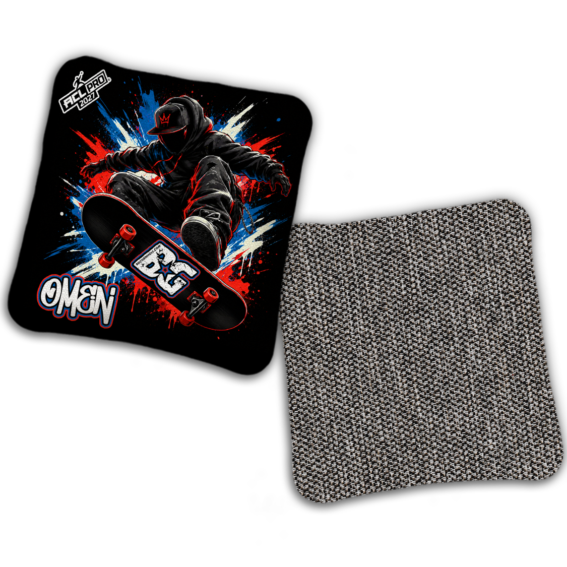 2027 BG Multiple Bag Models "BOARDGODZ" - ACL Pro Stamped Cornhole Bags - SET OF 4 BAGS