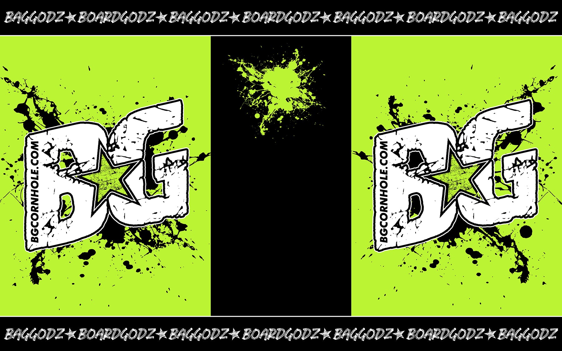 BG Splatter Pitch Pads - Set of 2 pads - Multiple Colors