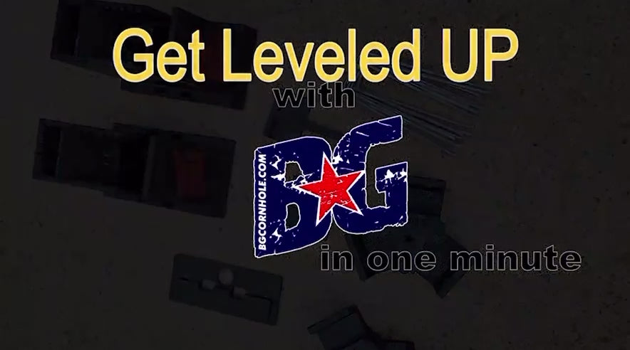 BG x Level Them Up - Patented Cornhole Board Leveling Kit