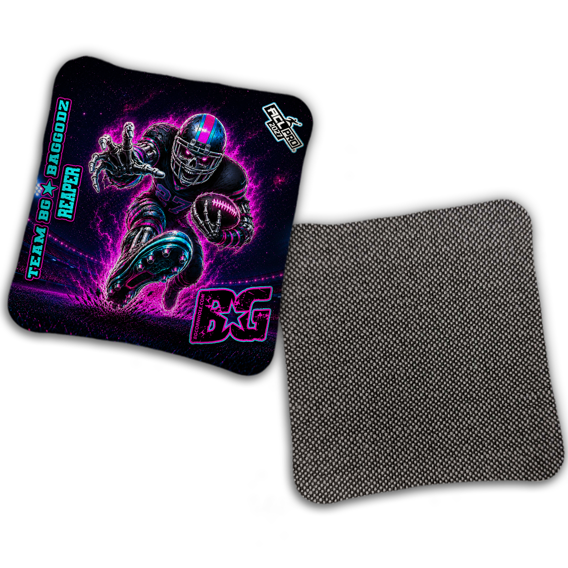2027 BG Multiple Bag Models "FINAL DRIVE" - ACL Pro Stamped Cornhole Bags - SET OF 4 BAGS