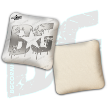Load image into Gallery viewer, 2026 BG Multiple Bag Models &quot;White Liquid Gold&quot; - ACL Pro Stamped Cornhole Bags - SET OF 4 BAGS