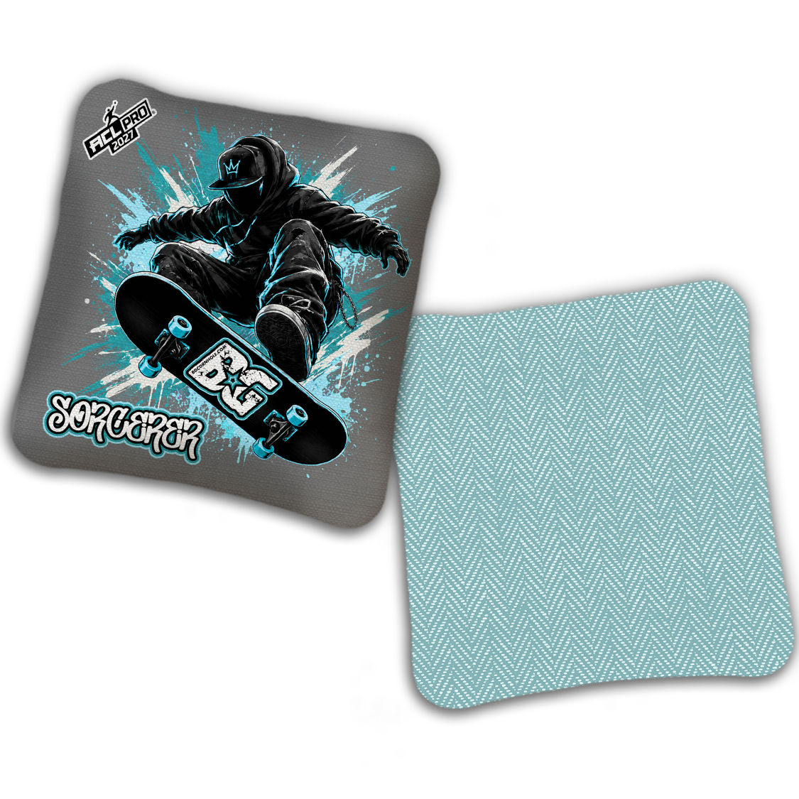 2027 BG Multiple Bag Models "BOARDGODZ" - ACL Pro Stamped Cornhole Bags - SET OF 4 BAGS