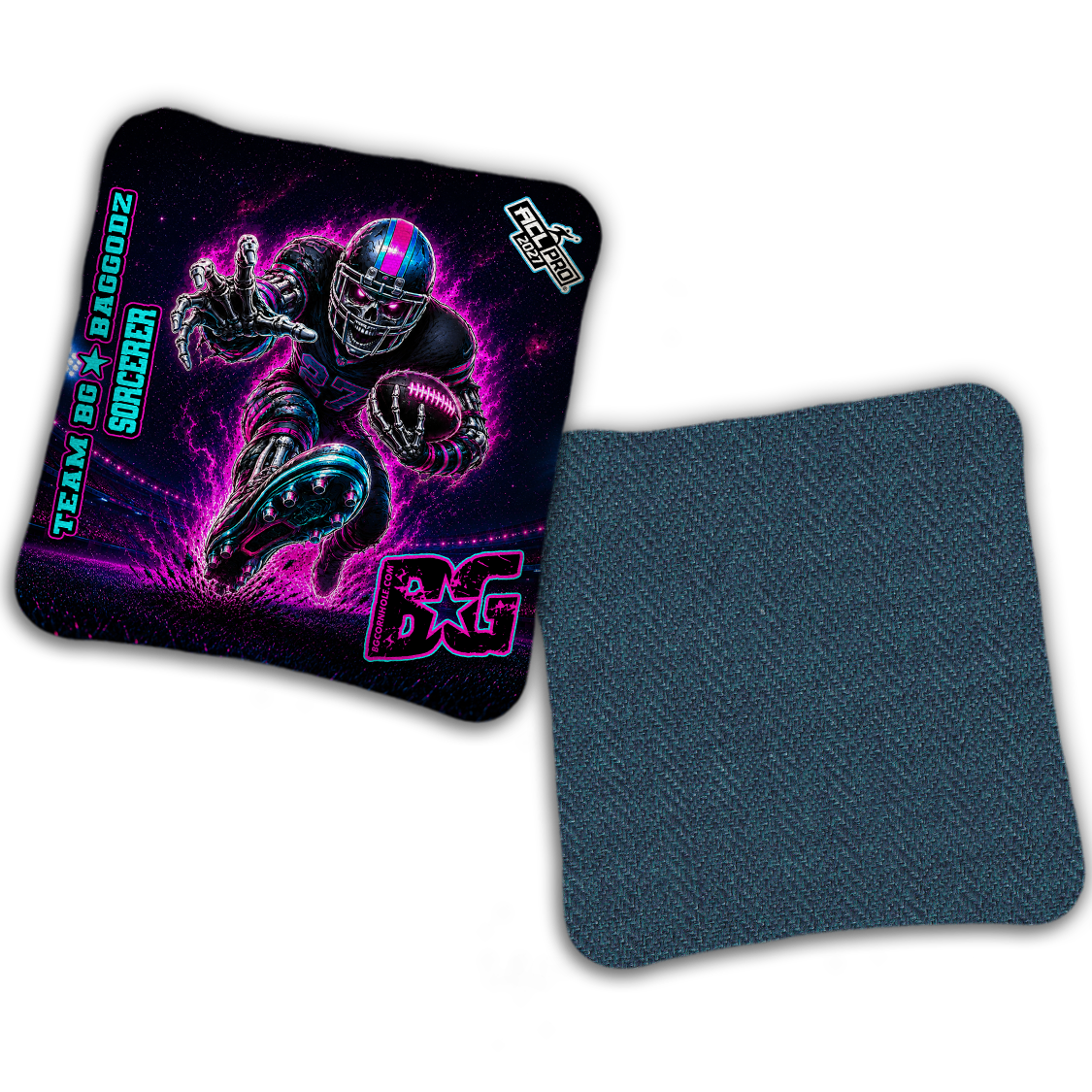 2027 BG Multiple Bag Models "FINAL DRIVE" - ACL Pro Stamped Cornhole Bags - SET OF 4 BAGS