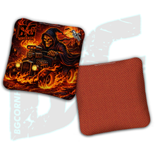 Load image into Gallery viewer, 2026 BG Multiple Bag Models "Reaper's Ride" - ACL Pro Stamped Cornhole Bags - SET OF 4 BAGS