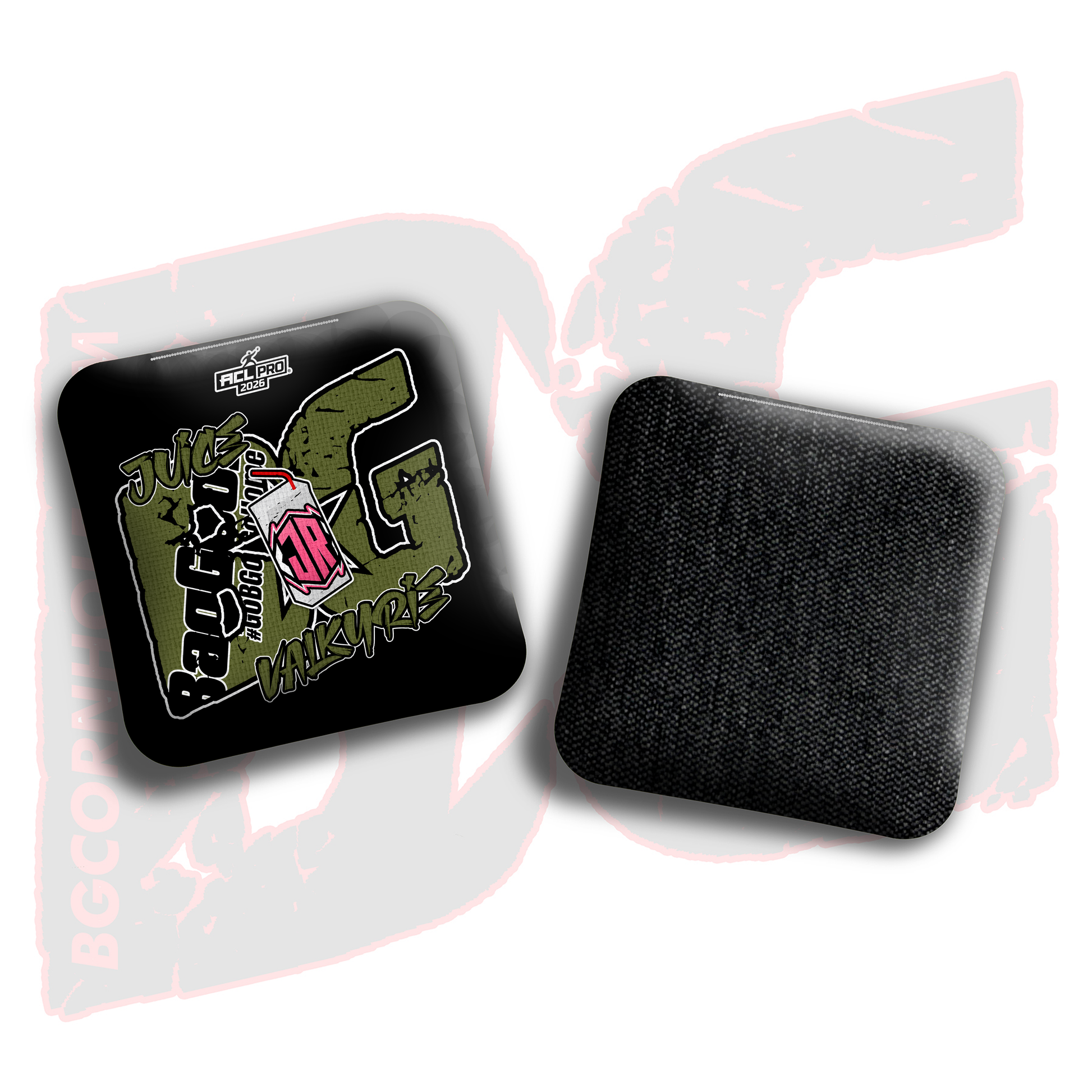 2026 BG Multiple Bag Models  - "Julius Reyes Jr” - ACL Pro Stamped Cornhole Bags - SET OF 4 BAGS