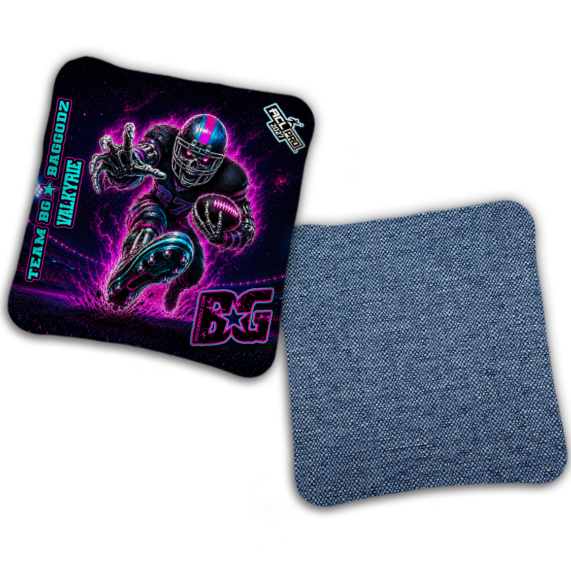 2027 BG Multiple Bag Models "FINAL DRIVE" - ACL Pro Stamped Cornhole Bags - SET OF 4 BAGS
