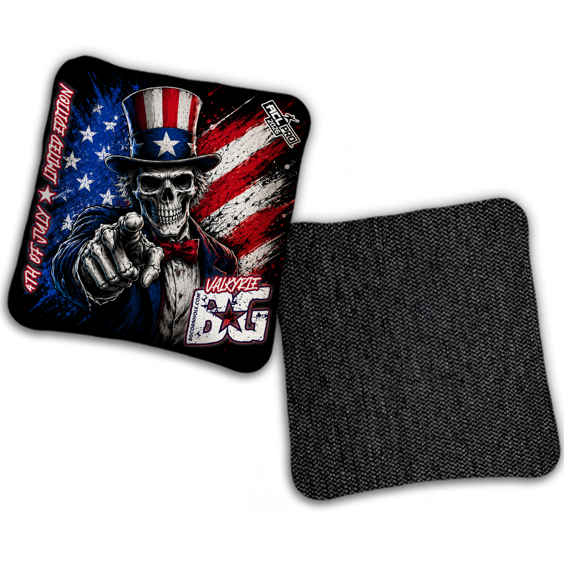 2026 BG "Uncle Ruthless" - ACL Pro Stamped Cornhole Bags - SET OF 4 BAGS
