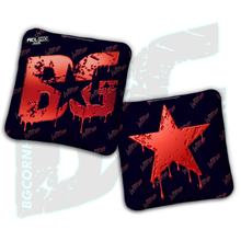 Load image into Gallery viewer, 2026 BG Multiple Bag Models &quot;Black Liquid Gold&quot; - ACL Pro Stamped Cornhole Bags - SET OF 4 BAGS