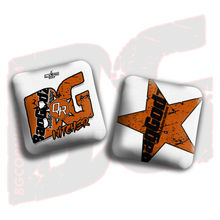 Load image into Gallery viewer, 2026 BG Multiple Bag Models  - &quot;Quinn Reeves” - ACL Pro Stamped Cornhole Bags - SET OF 4 BAGS