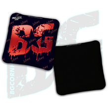 Load image into Gallery viewer, 2026 BG Multiple Bag Models &quot;Black Liquid Gold&quot; - ACL Pro Stamped Cornhole Bags - SET OF 4 BAGS